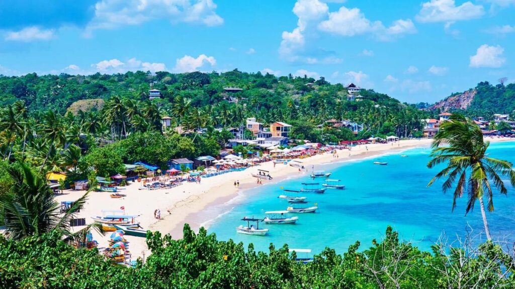 Unawatuna Beach Sri Lanka