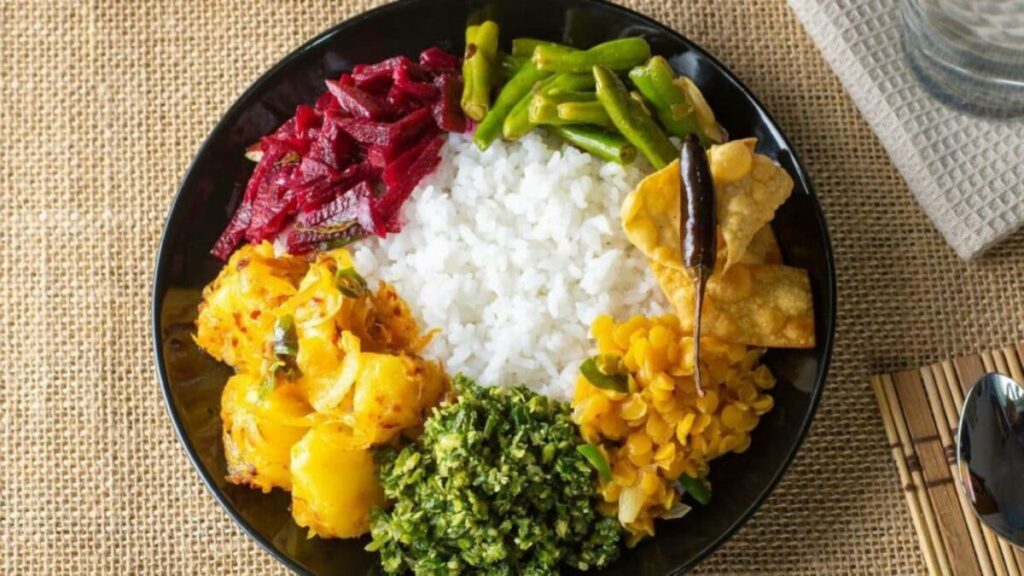 Sri Lankan Rice and Curry